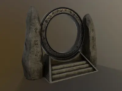 Magic portal 3D model purchase