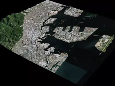 Kobe - Japan 3D model