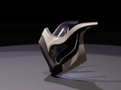 Inspired by Smoke In the Dark  from Mortal Kombat 1  3D print model