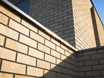 Yellow australian brick wall texture Texture