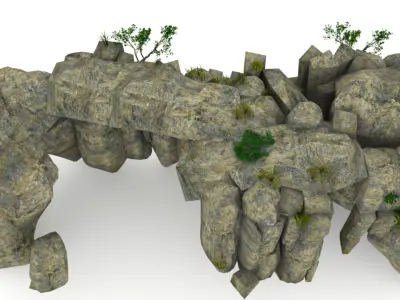 Mountain stone 3D model