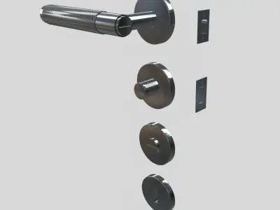 Door handle by Buster and Punch 3D model