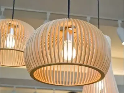 CEILING LIGHT LAMP 3D PRINT AND LASER CUT FILES MODEL 145 3D print model