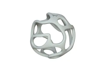 SciFi Cube Object No 28759 Low Poly Shape Texture