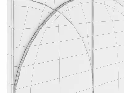 Circle bas-relief poster 3D model