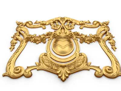 Classic decor ornament 61  3D print model