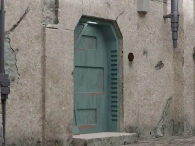 The Mandalorian - The Imperial Entrance 1-18 scale 3D print model