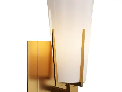 Upton Sconce Low-poly 3D model