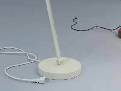 Table lamp 3D model 3D model