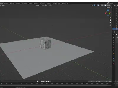 Rubik Cube Free 3D model buy