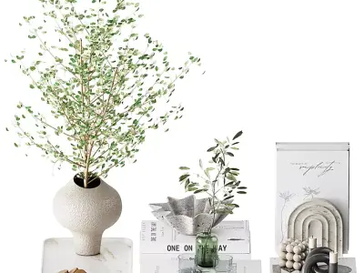 Decorative Set 3D model 45