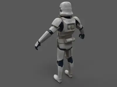 Stormtropper Hardsurface 3D model