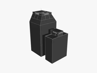 GIO Building Low-poly 3D model