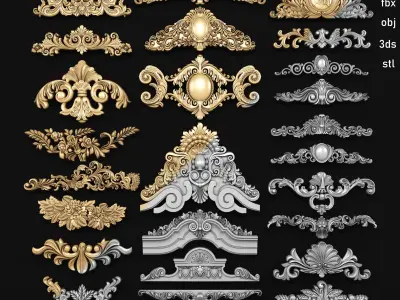 Decorative Collection 3D Model Pack