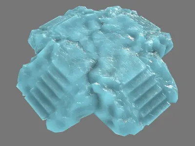 Staris Rock 11 Low-poly 3D model