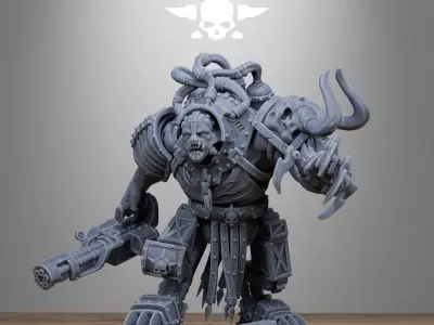 Corrupted Guard Tormentius 3D print model