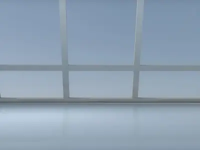 Sci Fi Room 3D model 13
