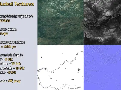 Chongzuo China City Landscape 3D Model 3D model