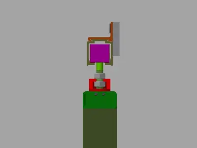 Sliding Door Free 3D model