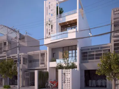 3D MODERN HOUSE  3D model buy