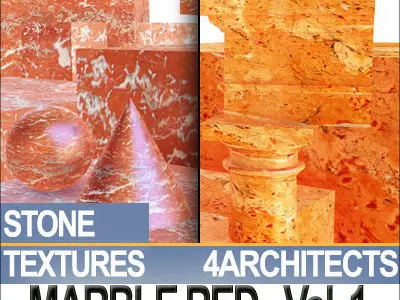 Marble Red and Materials Vol 1 Texture