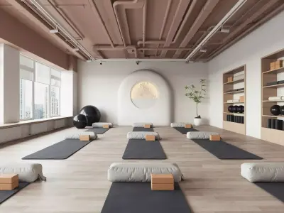 Yoga Studio 3D model