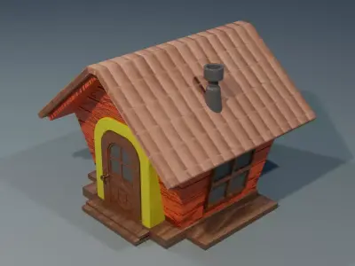 House Hut 3D model