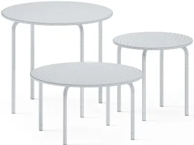 Coffee Tables MR by Thonet 3D model
