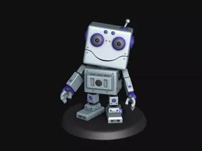 Toy Robot R1 3D model
