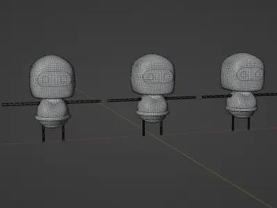 Future Ready Cyberneticus 3D Robot Model High-Quality 3D Asset 3D model