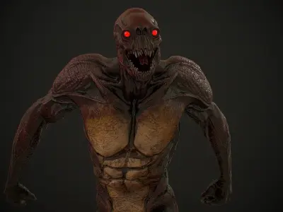 Monster Low-poly 3D model