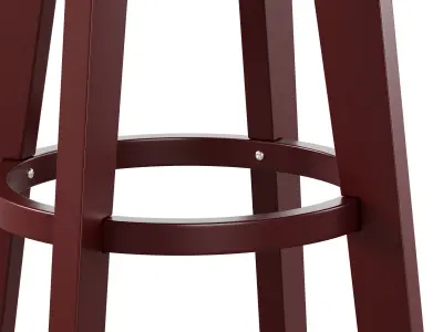 Alfresco Bar Table and Norm Bar Stool by Loll designs 3D model