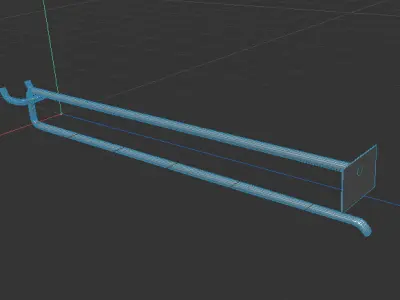 Double Peghook Free 3D model