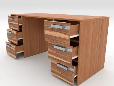 Office Table 3D model