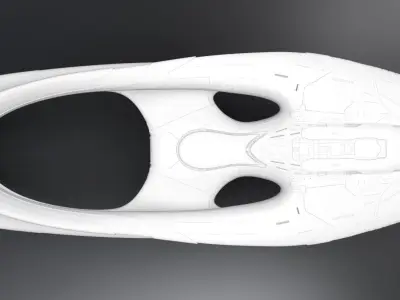 Orville Ship Scale model 3D print model