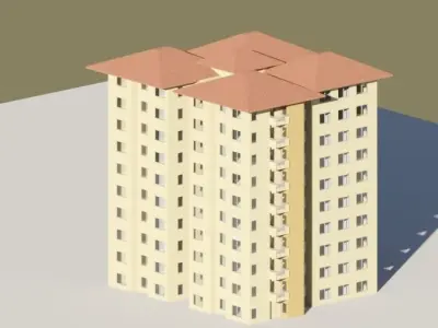 Building 03 Free 3D model