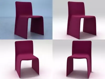 Glove Chair 3D model