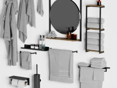 Bathroom-set 3D model