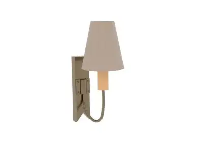 Free Classic Cottage LIght Free low-poly 3D model