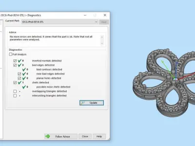 Pendant 0014 Free 3D print model