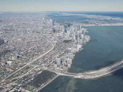 Miami 3D Model  3D model