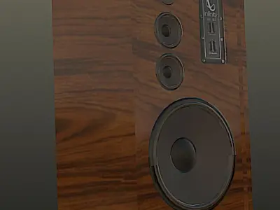 Infinity SM-152 Speaker - High Poly Free 3D model