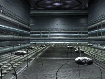 Spider Robot Minority Report Low-poly 3D model