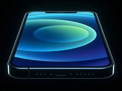 iPhone 12 Pro - Octane Light Scene 3D model