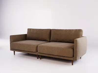 Two Seat Sofa Free 3D model