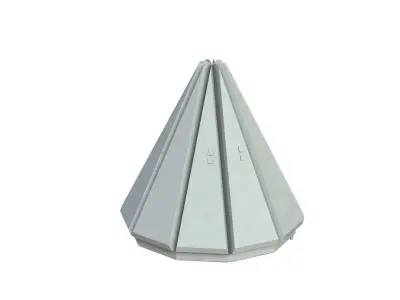 Sci Fi Object No 2361 Low Poly Low-poly 3D model