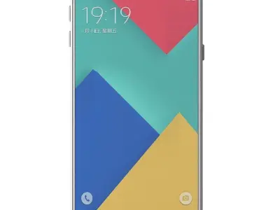 Samsung Galaxy A9 2016 Pearl White 3D model
