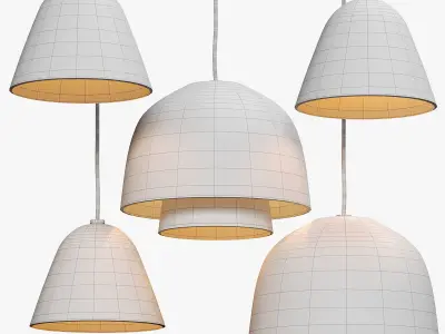 Pendant Okina lamp 3D model