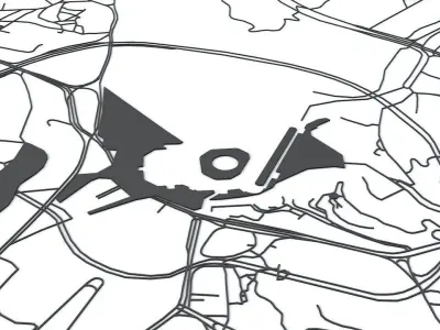 Mecca Road Network and Streets 3D model