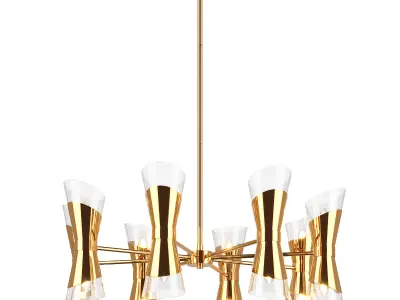 81716x Strato Lightstar chandelier 3D model